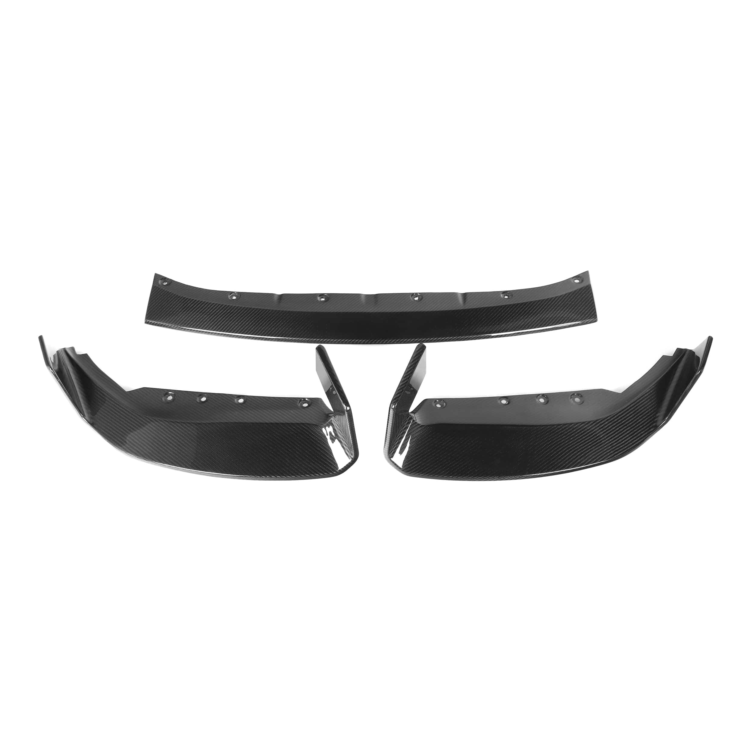 BMW M2 (G87) Adro Style Carbon Fiber Front Lip Spoiler (Stock Bumper) - Twenty Two Tuning Front Lip