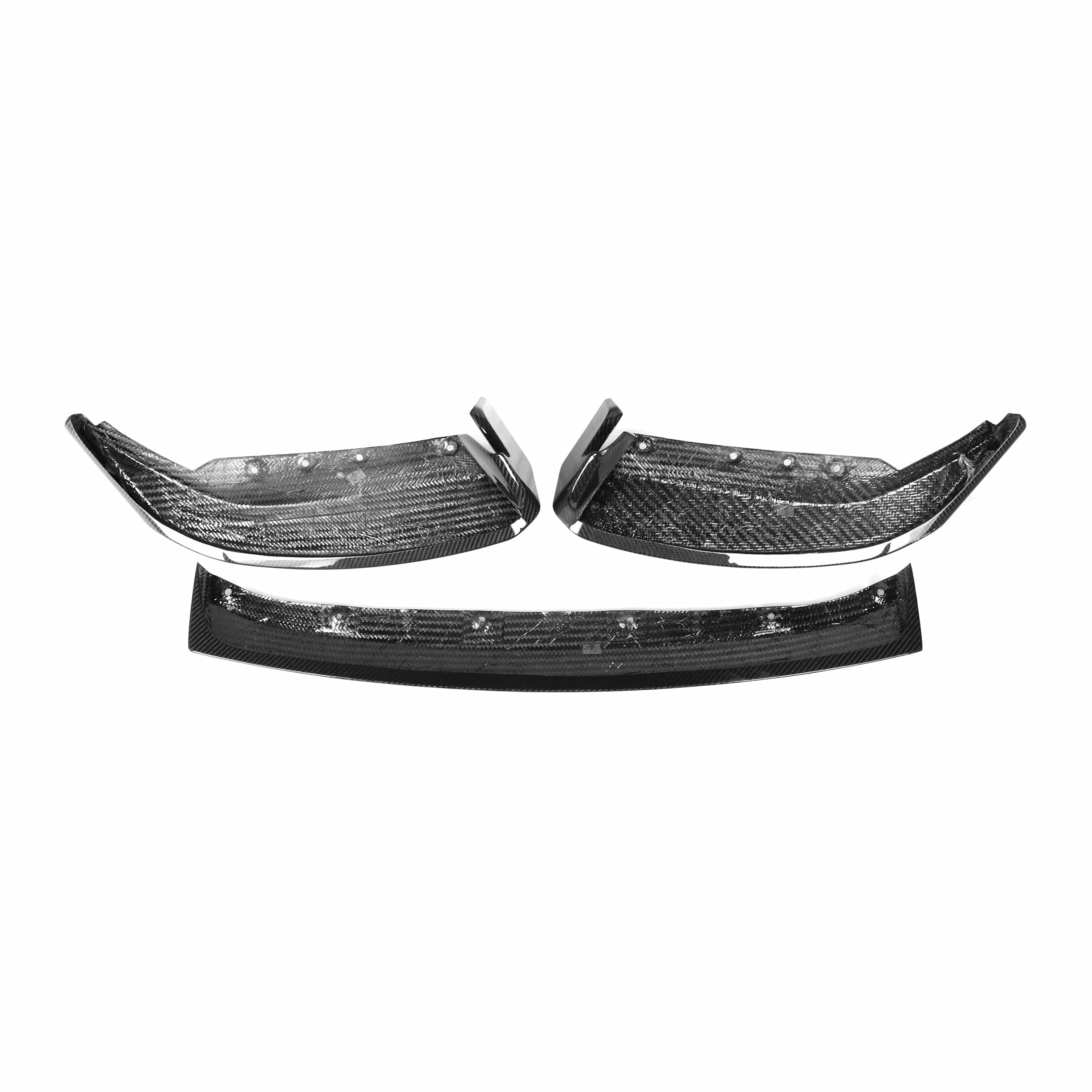 BMW M2 (G87) Adro Style Carbon Fiber Front Lip Spoiler (Stock Bumper) - Twenty Two Tuning Front Lip