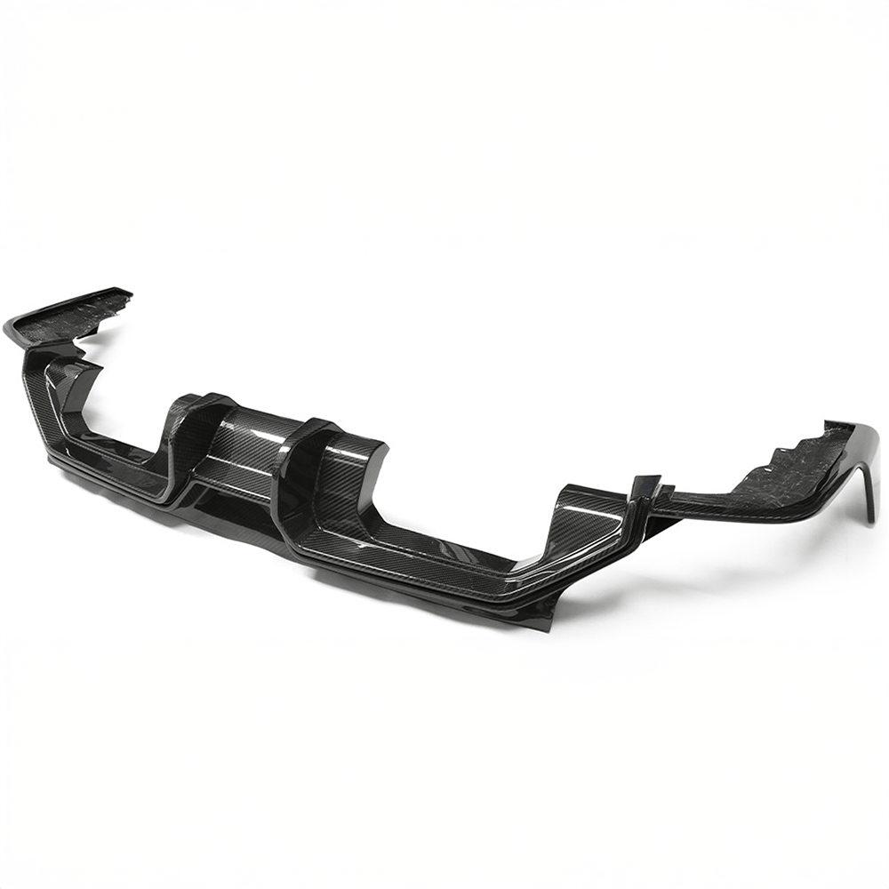 BMW M2 (G87) Adro V1 Style Carbon Fiber Rear Diffuser - Twenty Two Tuning Rear Diffuser
