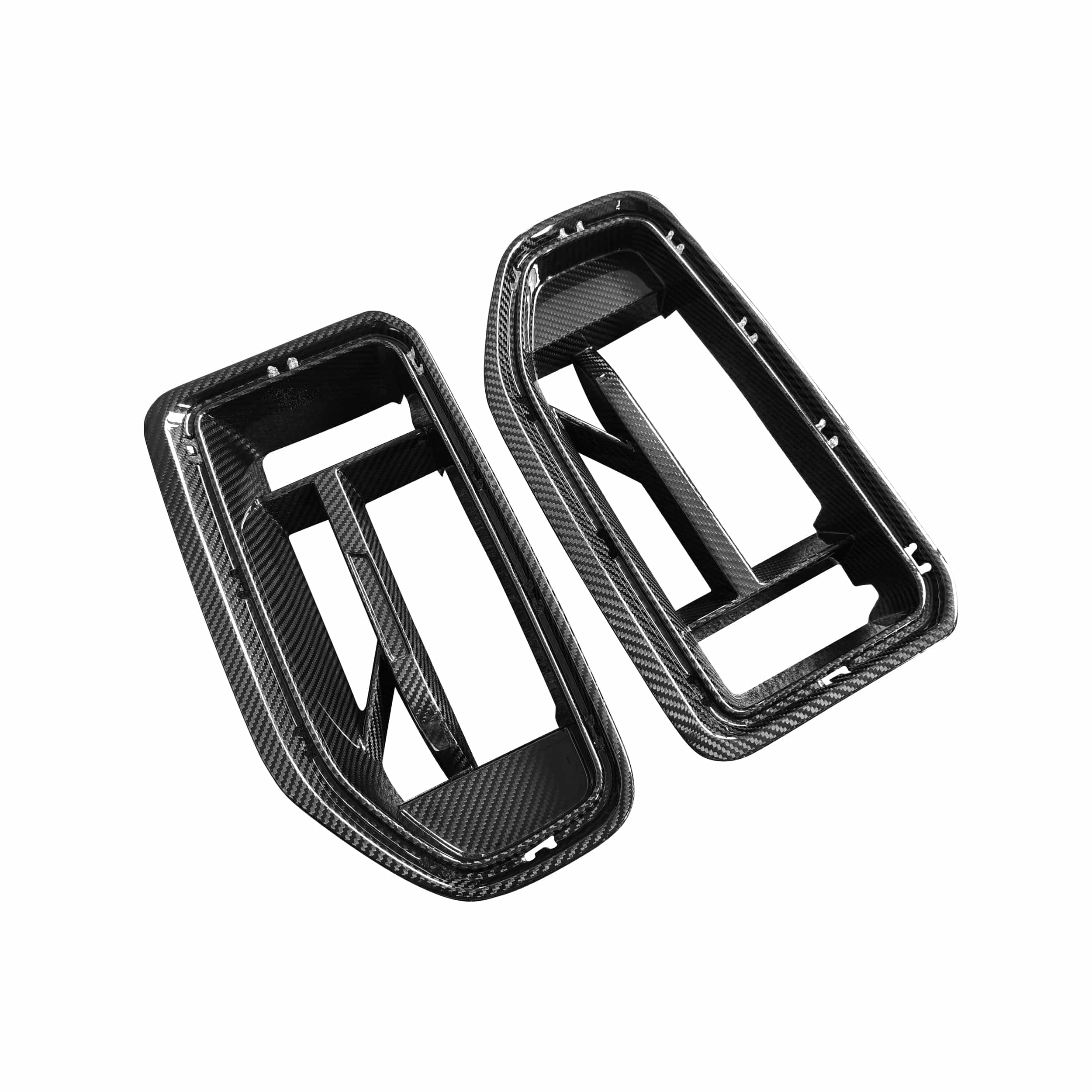 BMW M2 (G87) CS-B Style Carbon Fibre Grille Trims - Twenty Two Tuning Front Grille