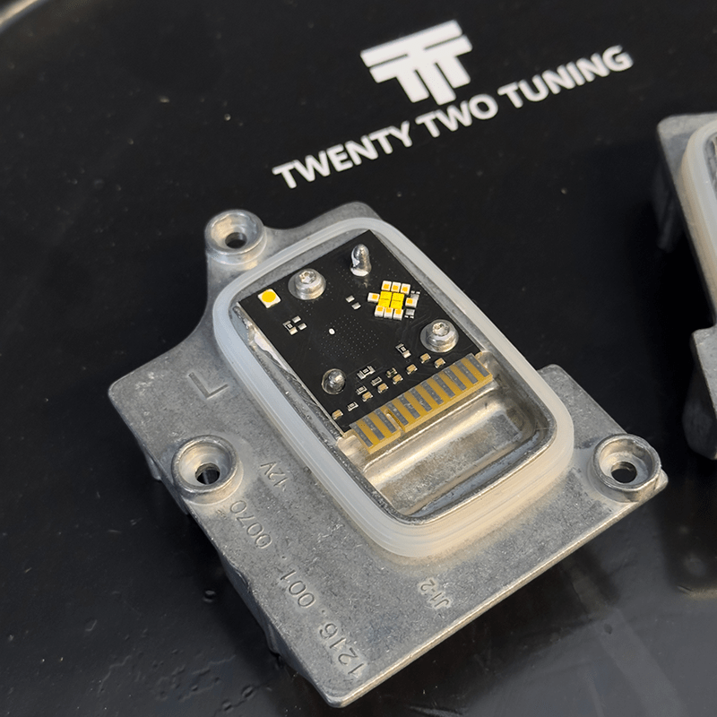 BMW M2 (G87) CSL Yellow DRL Headlight Module Replacements - EXL Design DRLs