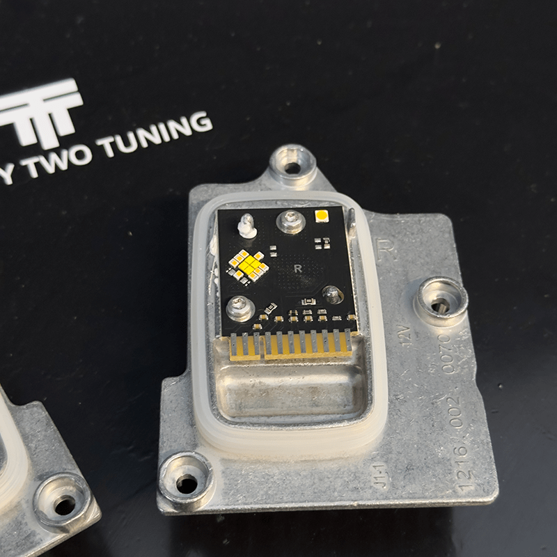 BMW M2 (G87) CSL Yellow DRL Headlight Module Replacements - EXL Design DRLs