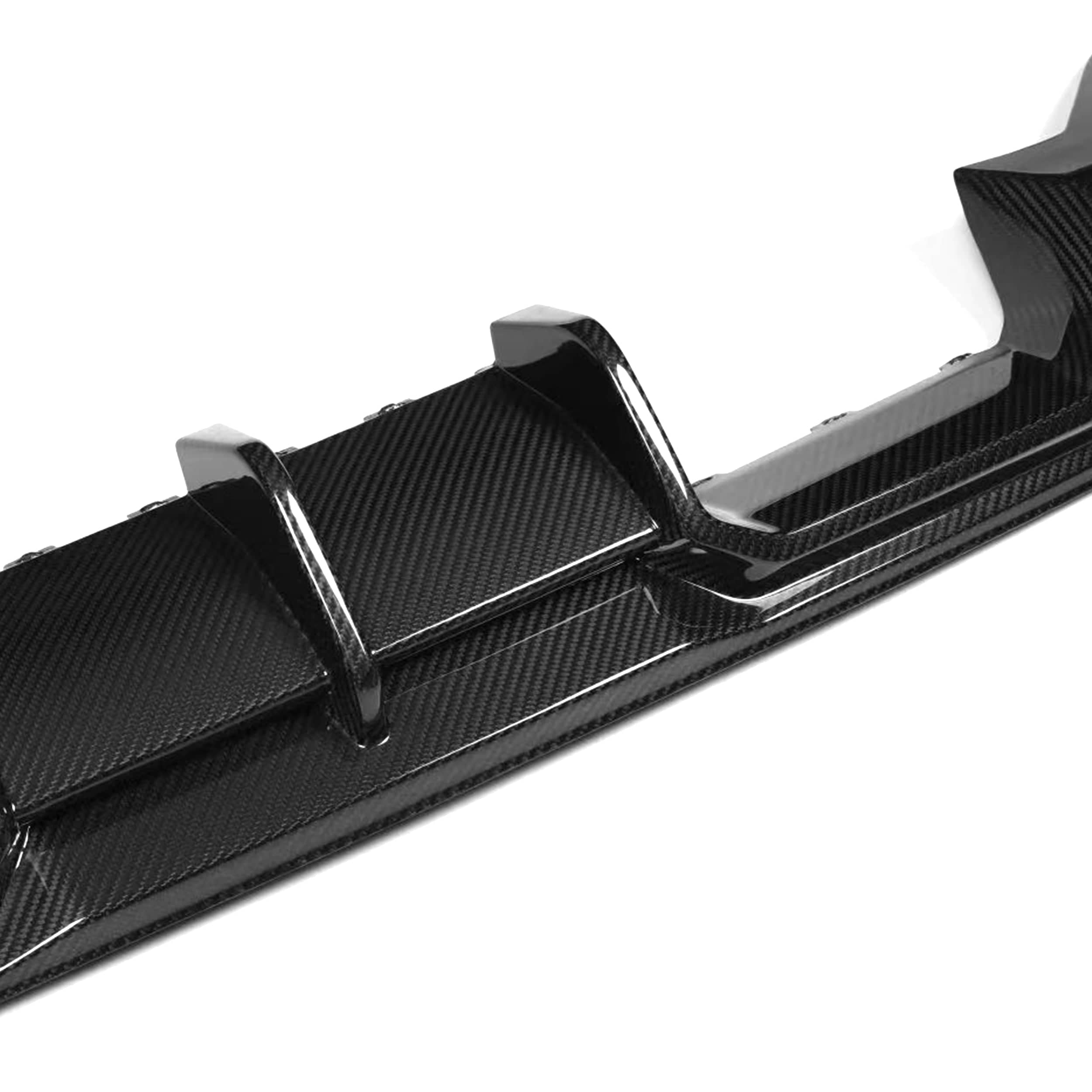 BMW M2 (G87) CT Design V1 Style Carbon Fiber Rear Diffuser & Canards - Twenty Two Tuning Rear Diffuser