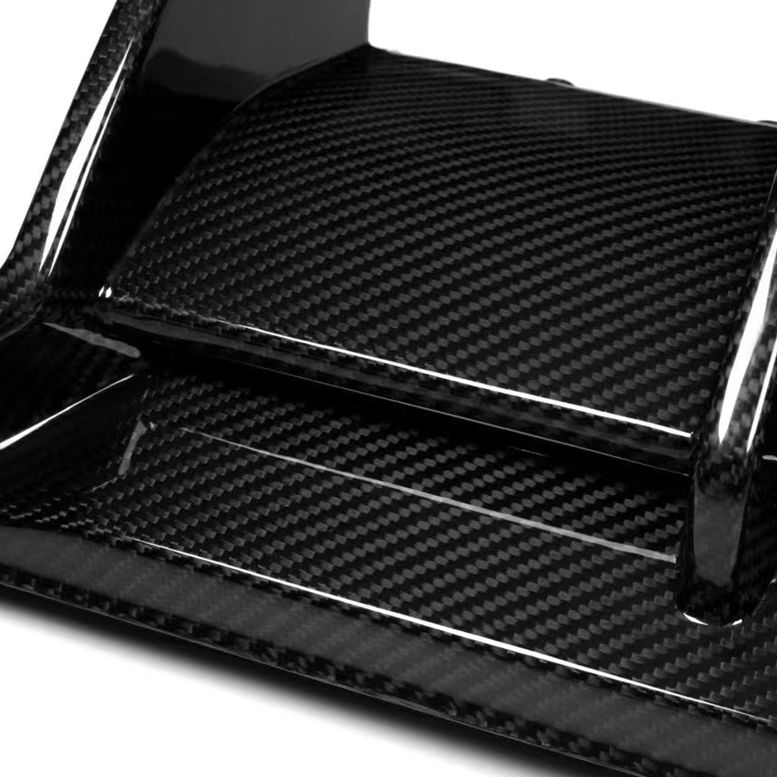 BMW M2 (G87) CT Design V1 Style Carbon Fiber Rear Diffuser & Canards - Twenty Two Tuning Rear Diffuser