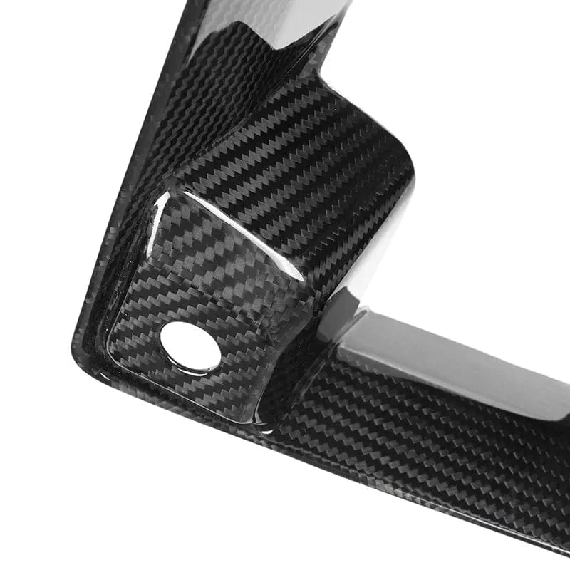 BMW M2 (G87) M Performance Style Carbon Fibre Front Vent Intakes - Twenty Two Tuning Front Canards/Bumper Inserts