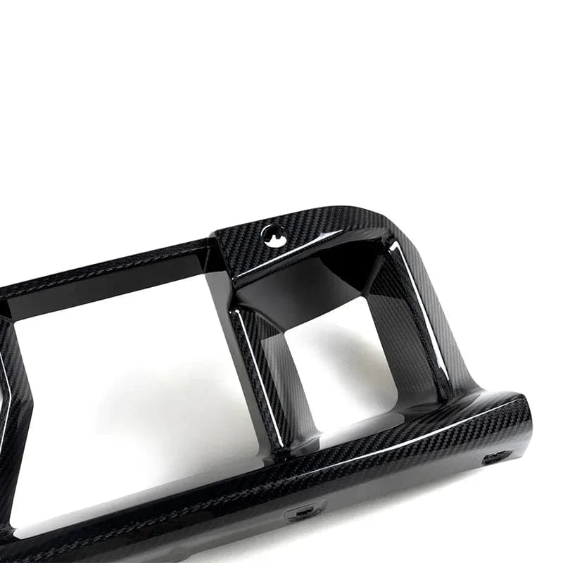 BMW M2 (G87) OEM+ Style Carbon Fibre Front Bumper Trim - Twenty Two Tuning Front Canards/Bumper Inserts