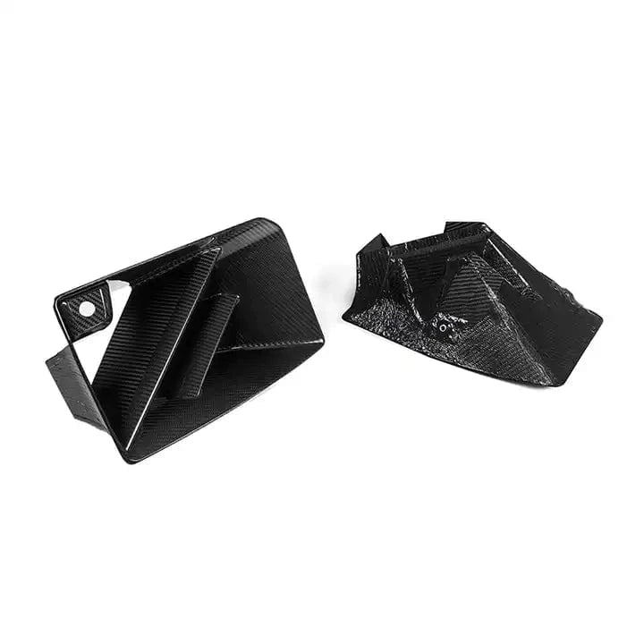 BMW M2 (G87) SOOQOO Carbon Fibre Front Vent Trims - SOOQOO Front Canards/Bumper Inserts