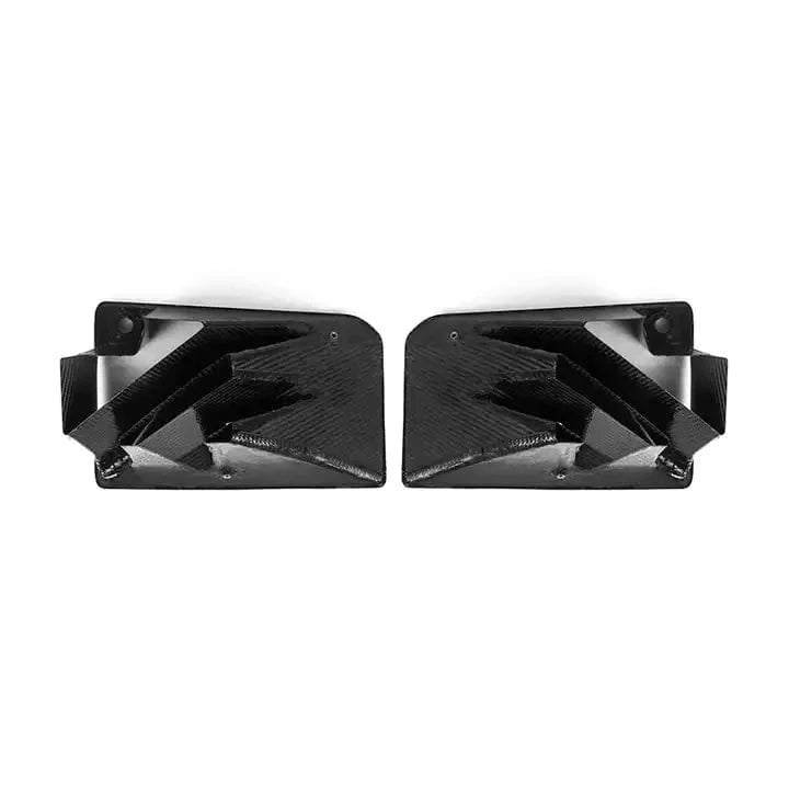 BMW M2 (G87) SOOQOO Carbon Fibre Front Vent Trims - SOOQOO Front Canards/Bumper Inserts