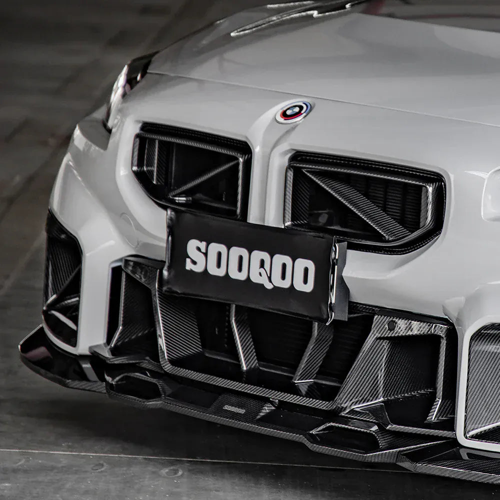 BMW M2 (G87) SOOQOO Type-A Carbon Fibre Front Lip Spoiler - SOOQOO Official Front Lip