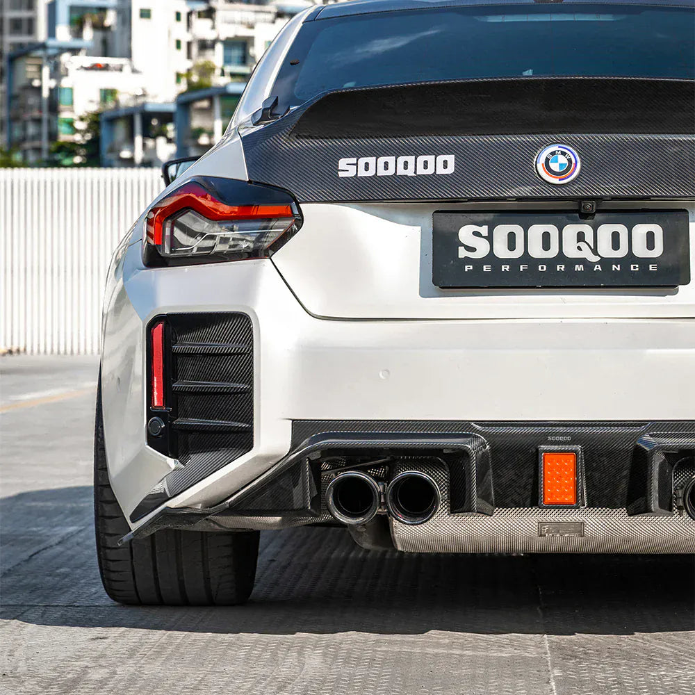 BMW M2 (G87) SOOQOO V3 Carbon Fiber Rear Diffuser - SOOQOO Official Rear Diffuser