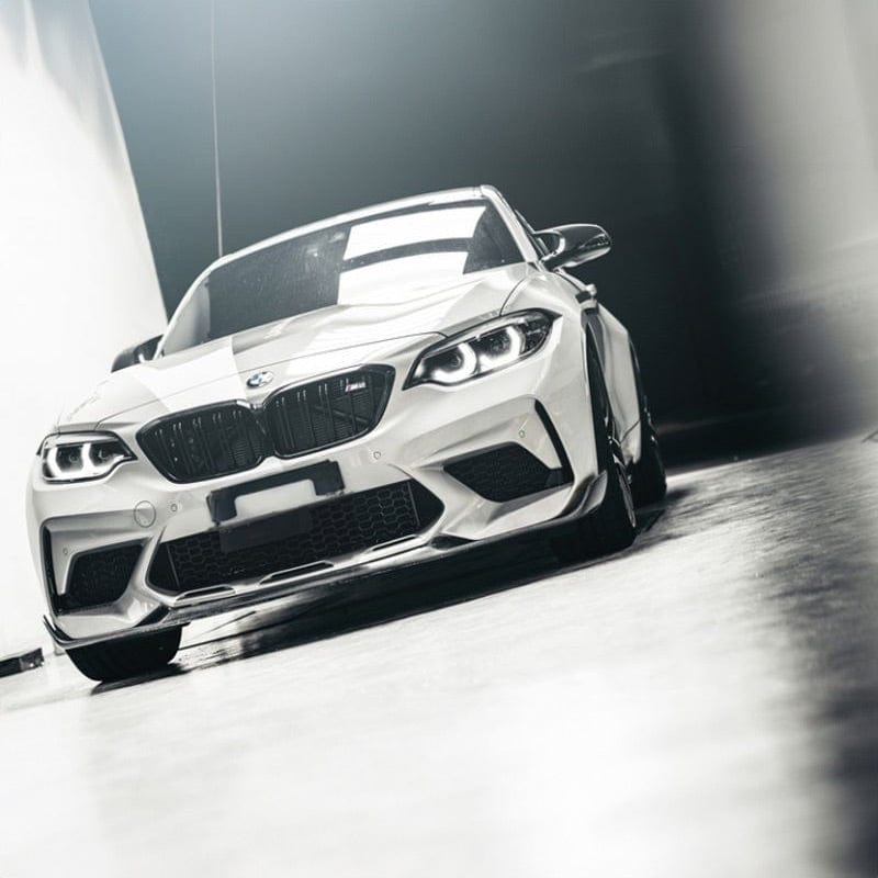 BMW M2/M2C (F87) CS Style Carbon Fibre Front Lip - Twenty Two Tuning Front Lip