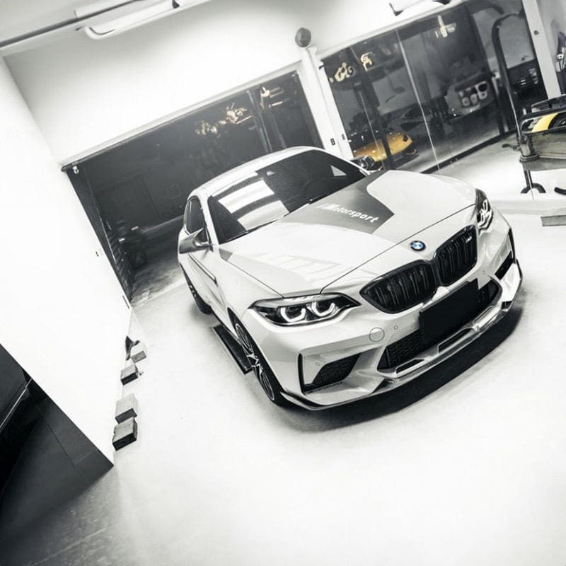 BMW M2/M2C (F87) CS Style Carbon Fibre Front Lip - Twenty Two Tuning Front Lip
