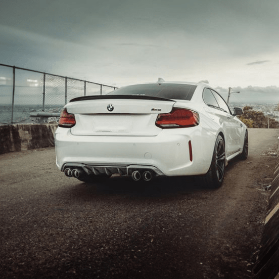 BMW M2/M2C (F87) M Performance Style Carbon Fibre Rear Diffuser - Twenty Two Tuning Rear Diffuser