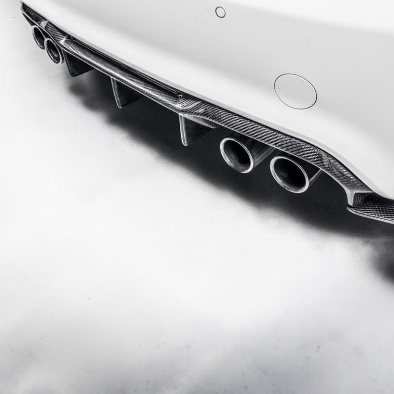 BMW M2/M2C (F87) MTC Style Carbon Fibre Rear Diffuser - Twenty Two Tuning Rear Diffuser