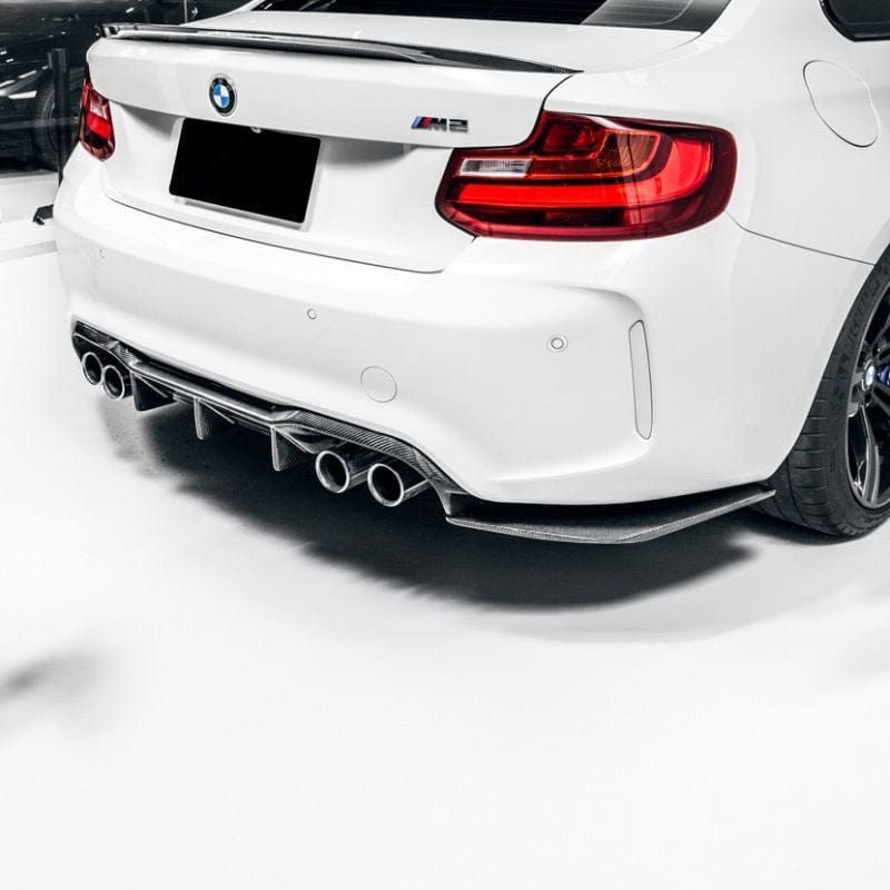 BMW M2/M2C (F87) MTC Style Carbon Fibre Rear Diffuser - Twenty Two Tuning Rear Diffuser