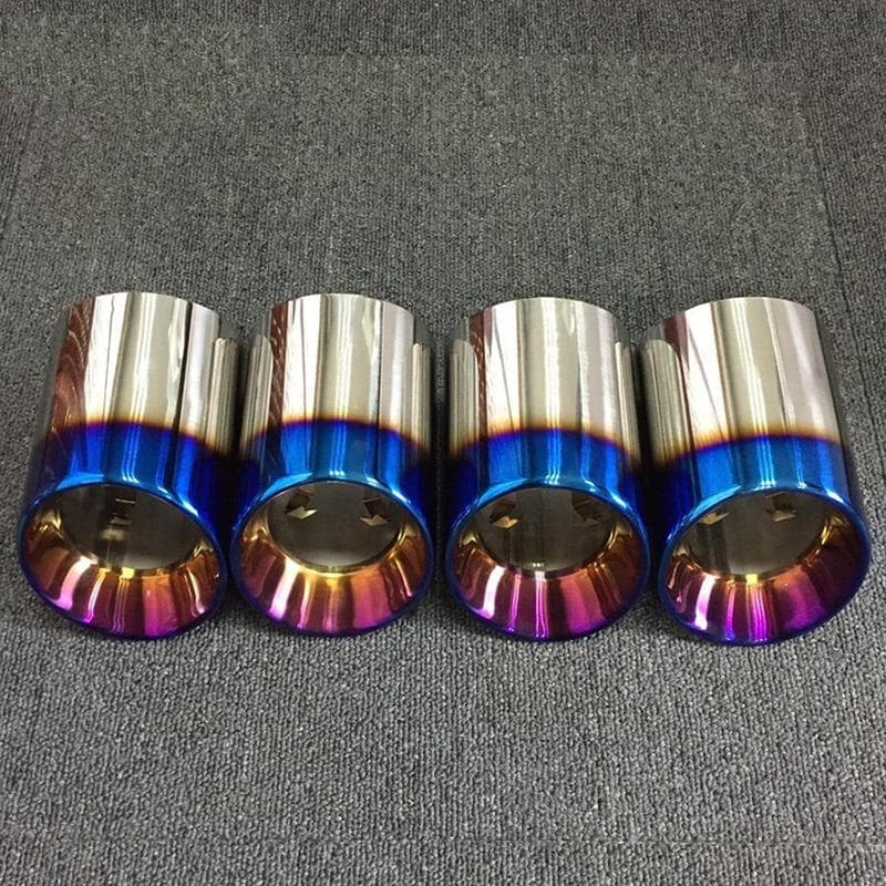 BMW M2/M2C (F87) Over-Sized Stainless Steel Exhaust Tips - Twenty Two Tuning Exhaust Tips