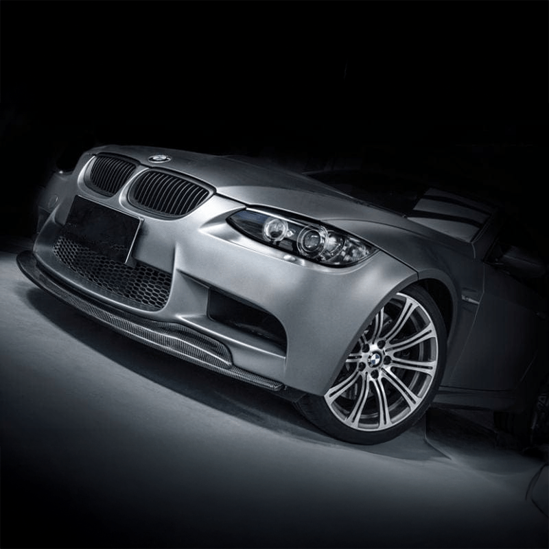 BMW M3 (E90/E92/E93) GTS Style Carbon Fiber Front Lip Spoiler - Twenty Two Tuning Front Lip