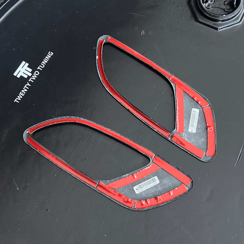 BMW M3 (E90/E92/E93) OEM+ Carbon Fibre Hood Bonnet Vent Trims - Twenty Two Tuning Hood/Bonnet Vents