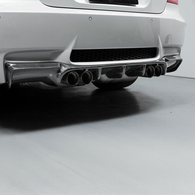 BMW M3 E9X GTS-V Style Carbon Fibre Rear Diffuser (E90/E92/E93) - Twenty Two Tuning Rear Diffuser