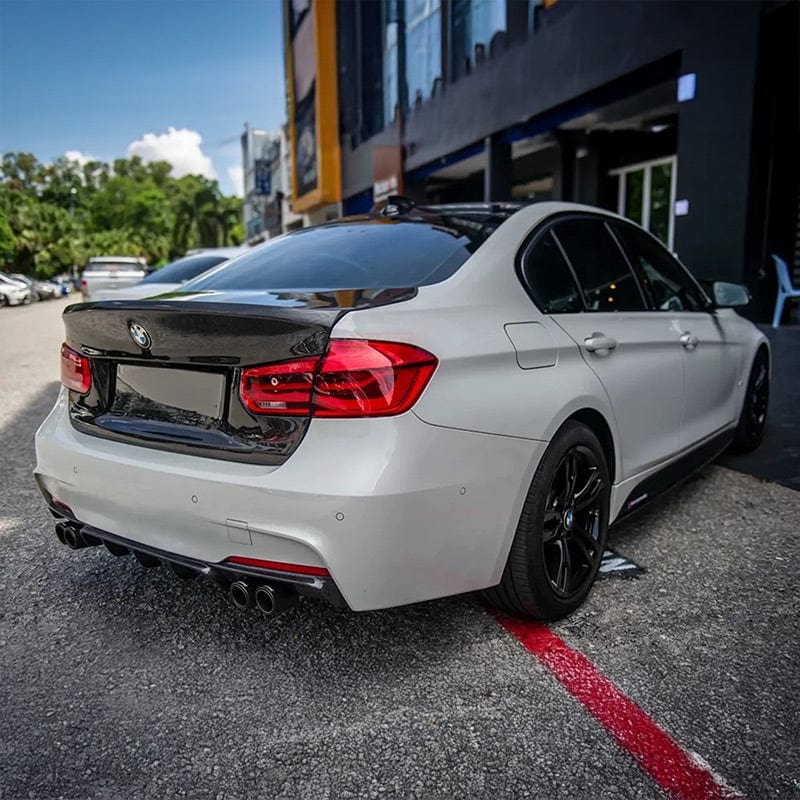 BMW M3 (F80) CSL Style Carbon Fiber Rear Trunk - Twenty Two Tuning Trunk/Boot Complete