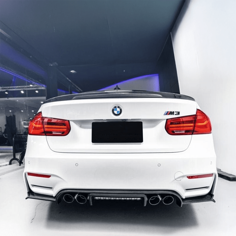 BMW M3 (F80) M Performance Style Carbon Fibre Rear Spoiler - Twenty Two Tuning Rear Spoiler