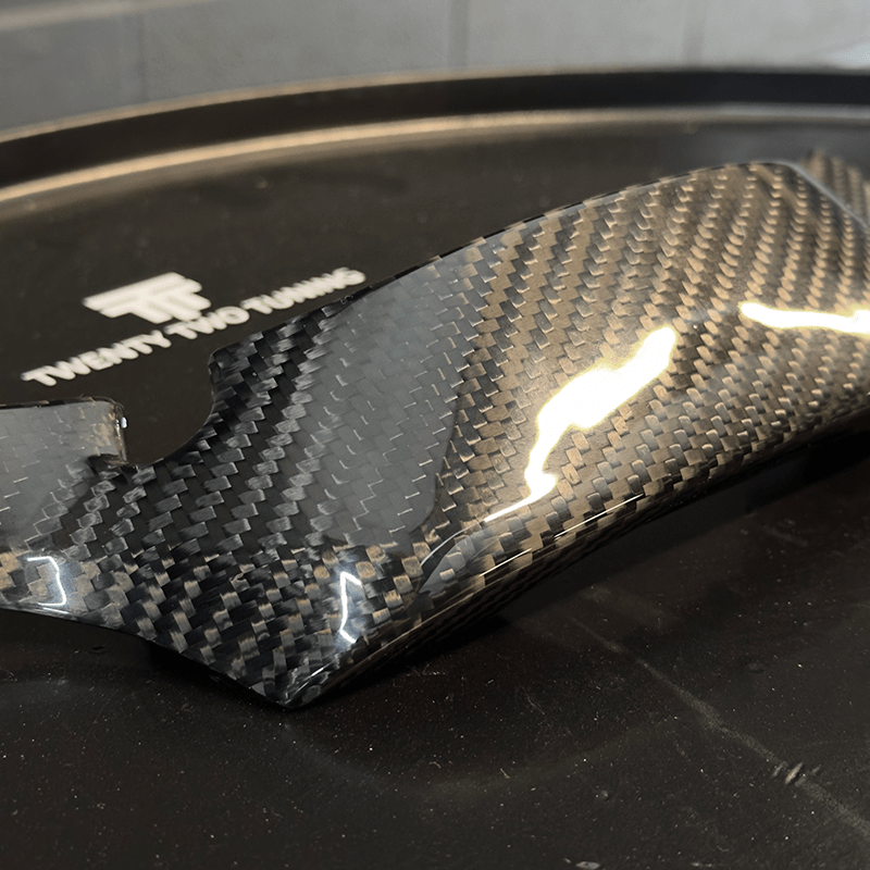 BMW M3 (G80/G81) OEM+ Carbon Fibre Upper Steering Wheel Trim - Twenty Two Tuning Interior Parts & Accessories