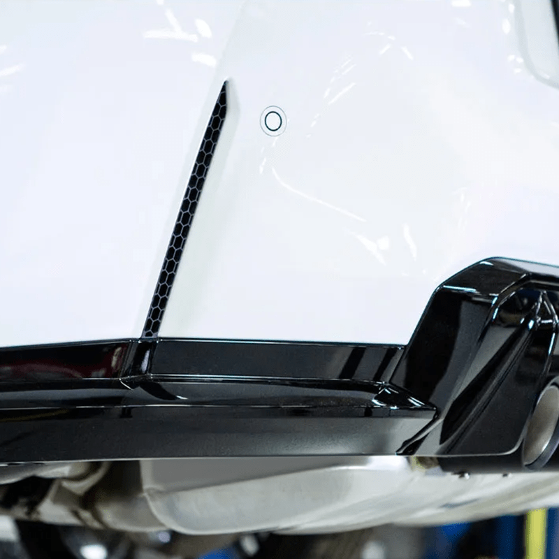 BMW M3 (G80/G81) OEM+ Gloss Black Rear Bumper Reflector Delete - Twenty Two Tuning Reflector Kit