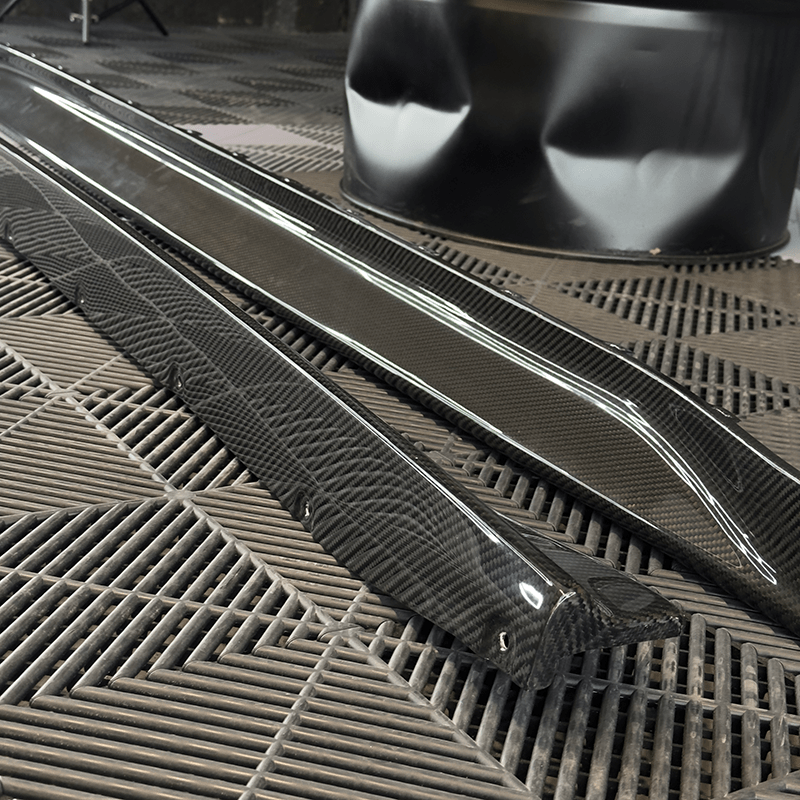 BMW M3/M4 3D Design Style Carbon Fibre Side Skirts (G80/G81/G82/G83) - Twenty Two Tuning Side Skirts