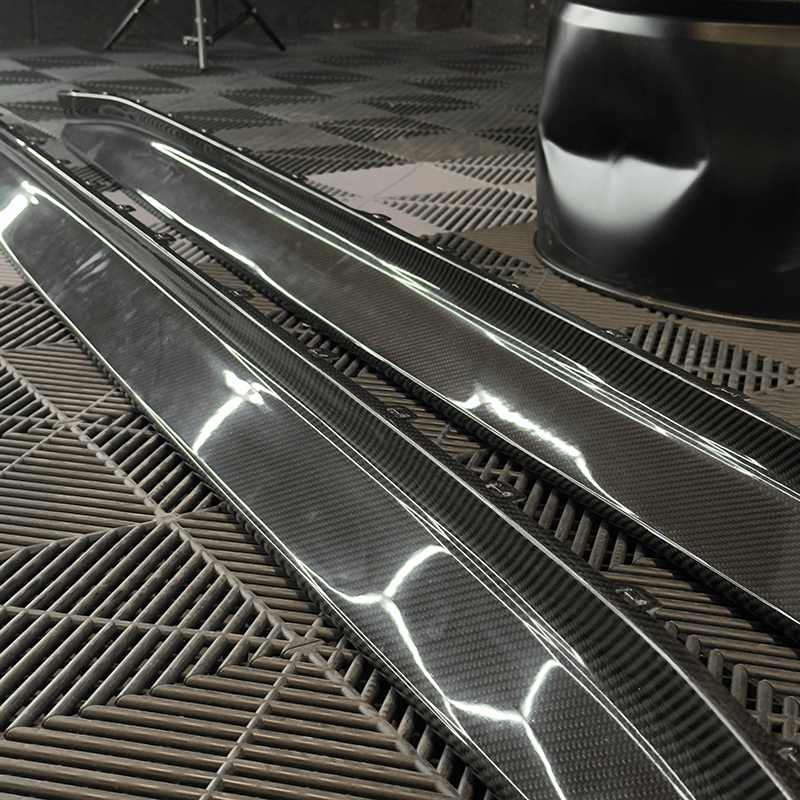 BMW M3/M4 3D Design Style Carbon Fibre Side Skirts (G80/G81/G82/G83) - Twenty Two Tuning Side Skirts