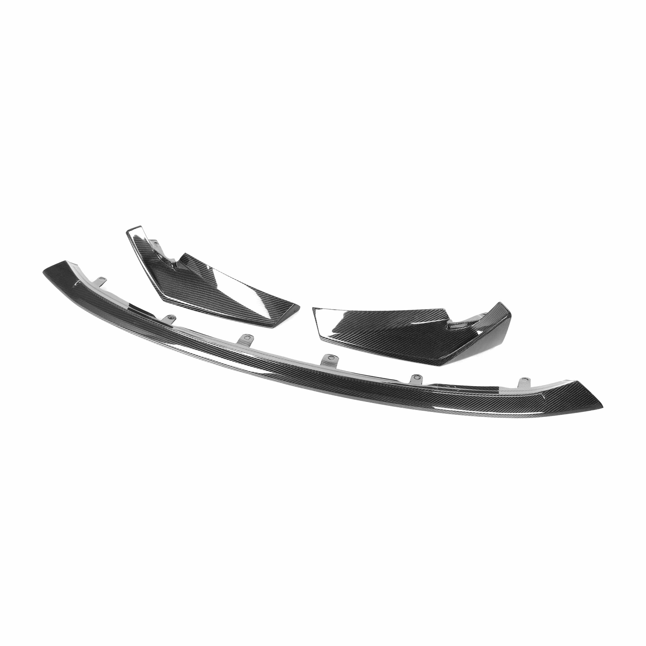 BMW M3/M4 CSL Style Carbon Fibre Front Lip Spoiler (G80/G81/G82/G83) - Twenty Two Tuning Front Lip