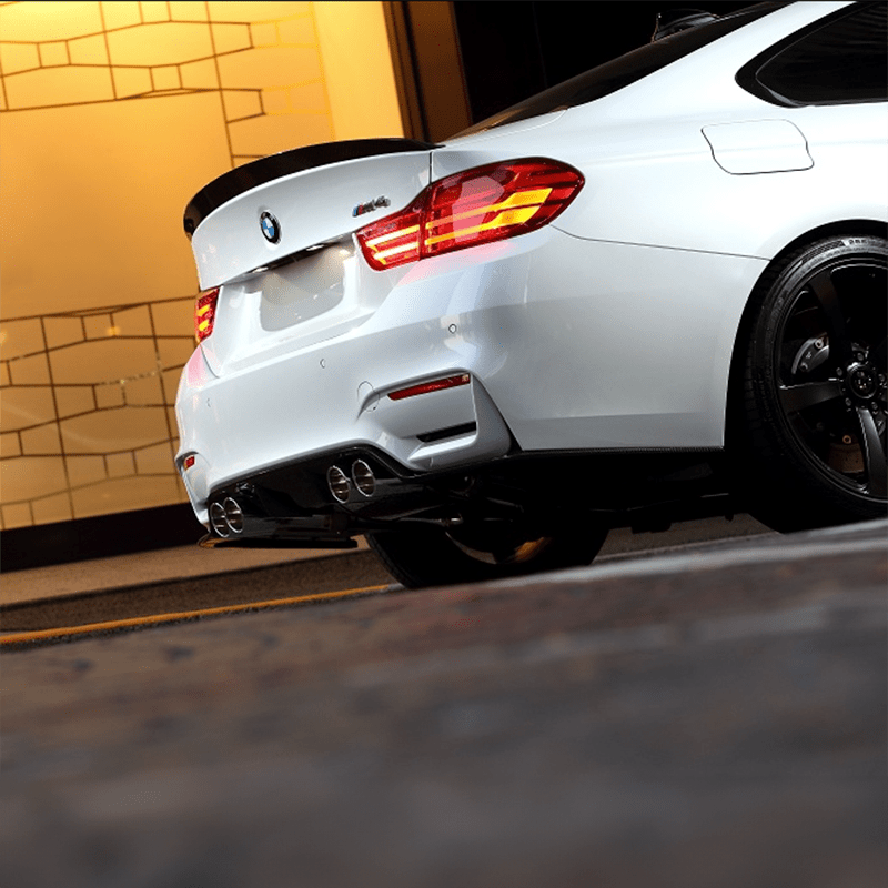 BMW M3/M4 (F80/F82/F83) 3D Design Style Carbon Fibre Rear Diffuser - Twenty Two Tuning Rear Diffuser