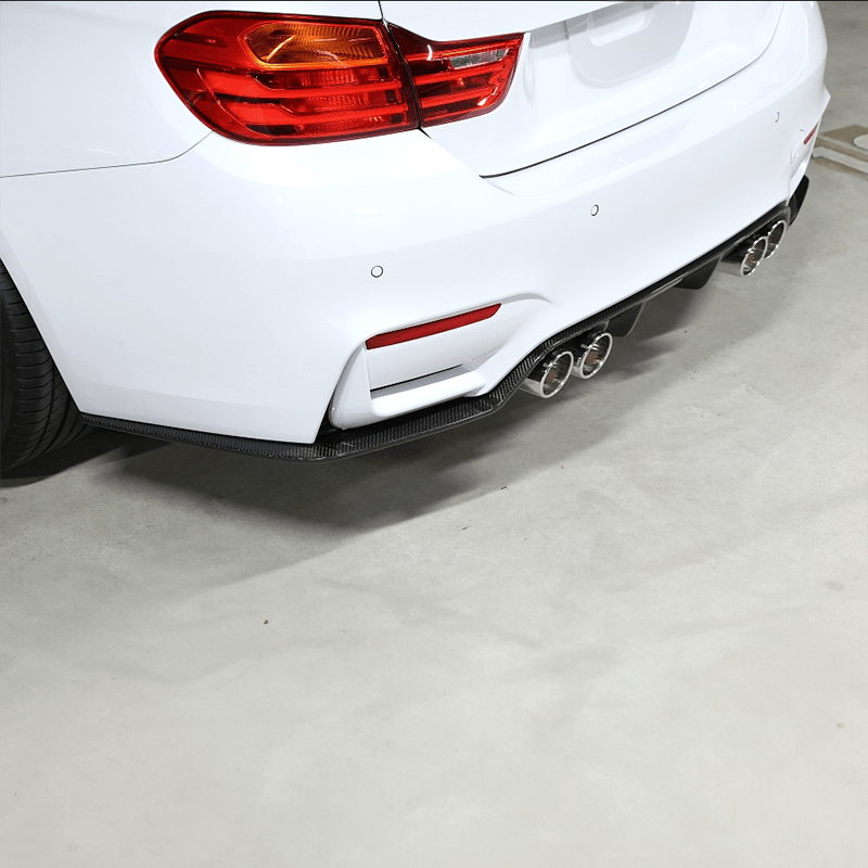 BMW M3/M4 (F80/F82/F83) 3D Design Style Carbon Fibre Rear Diffuser - Twenty Two Tuning Rear Diffuser