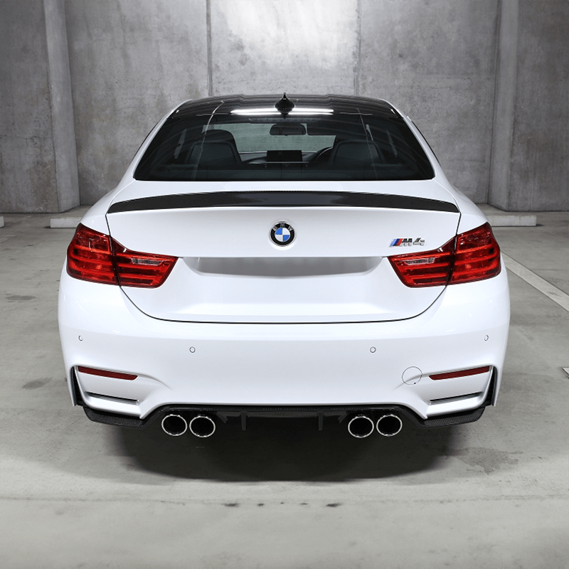 BMW M3/M4 (F80/F82/F83) 3D Design Style Carbon Fibre Rear Diffuser - Twenty Two Tuning Rear Diffuser