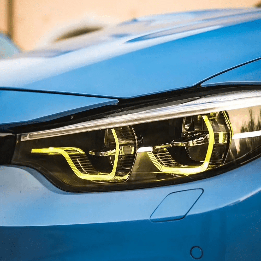 ☆HID BMW 4シリーズ F30 F32 F33 純正 A9 7424103-02 左 ヘッド