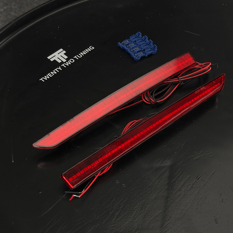 BMW M3/M4 (F80/F82/F83) OEM+ Rear Bumper Lower Reflector LED Replacement - EXL Design Reflector Kit