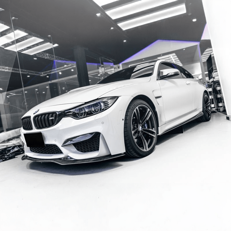 BMW M3/M4 (F80/F82/F83) PSM Style Carbon Fibre Front Lip - Twenty Two Tuning Front Lip