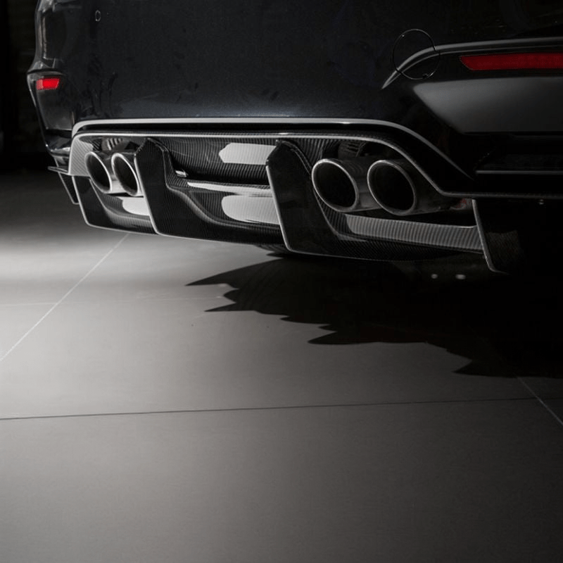 BMW M3/M4 (F80/F82/F83) PSM Style Carbon Fibre Rear Diffuser - Twenty Two Tuning Rear Diffuser