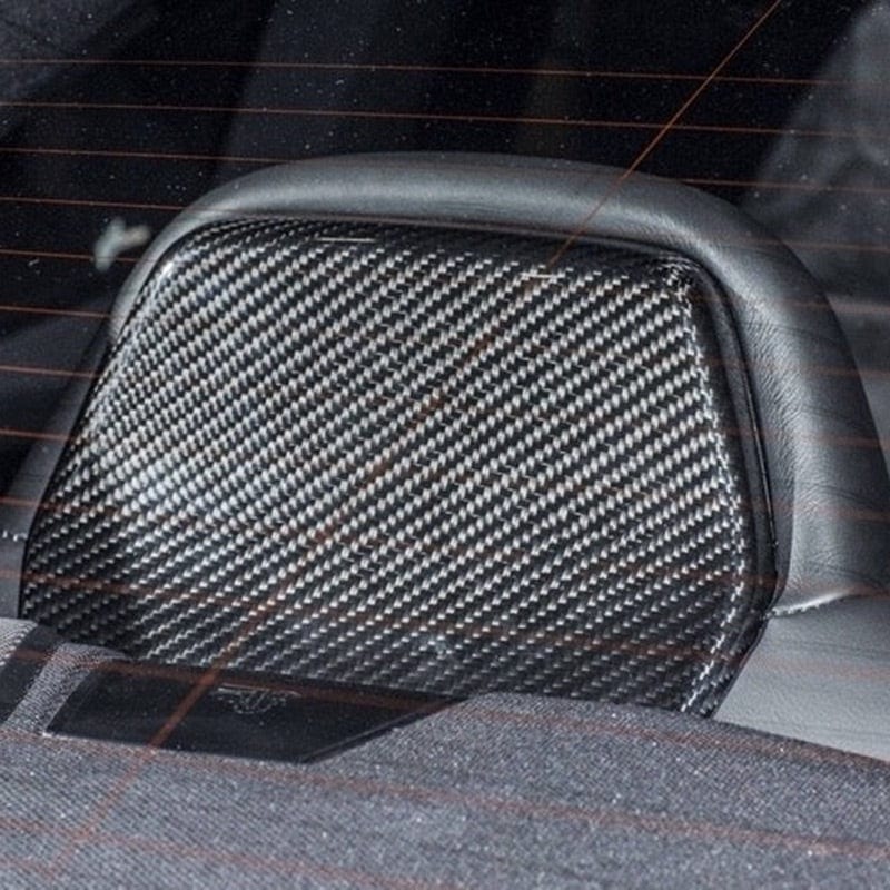 BMW M3/M4 (F80/F82) M Performance Style Carbon Fiber Seat Back Covers - Twenty Two Tuning Interior Parts & Accessories