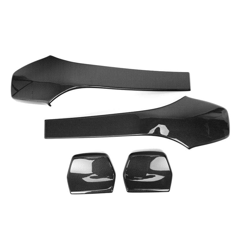 BMW M3/M4 (F80/F82) M Performance Style Carbon Fiber Seat Back Covers - Twenty Two Tuning Interior Parts & Accessories