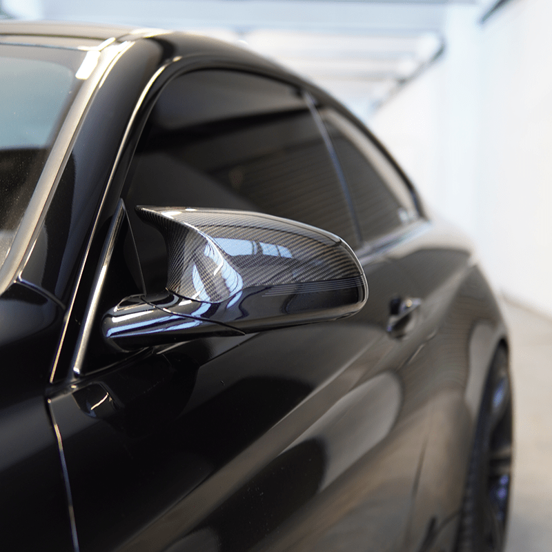 BMW M3/M4 M Performance Style Carbon Fiber Mirror Covers (F80/F82/F83) - Twenty Two Tuning Mirror Covers