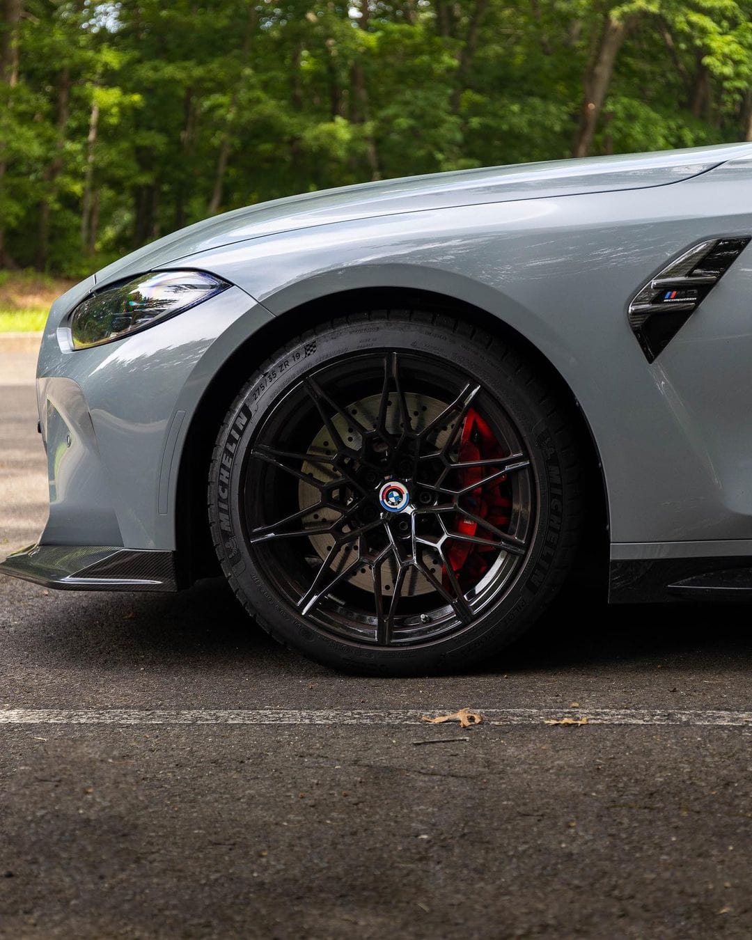 BMW M3/M4 M Performance Style Carbon Fibre Fender Trims (G80/G81/G82/G83) - Twenty Two Tuning Fender Trims