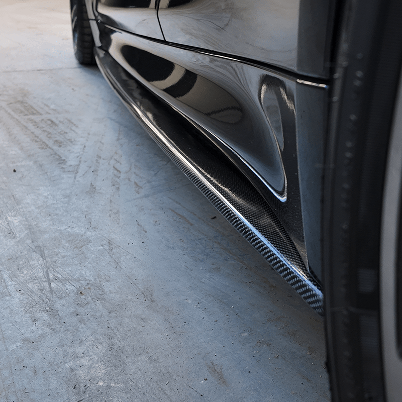 BMW M3/M4 M Performance Style Carbon Fibre Side Skirts (F80/F82/F83) - Twenty Two Tuning Side Skirts