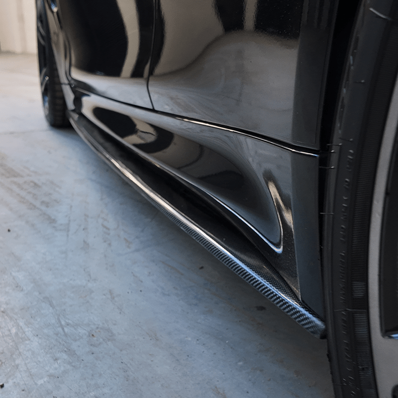 BMW M3/M4 M Performance Style Carbon Fibre Side Skirts (F80/F82/F83) - Twenty Two Tuning Side Skirts
