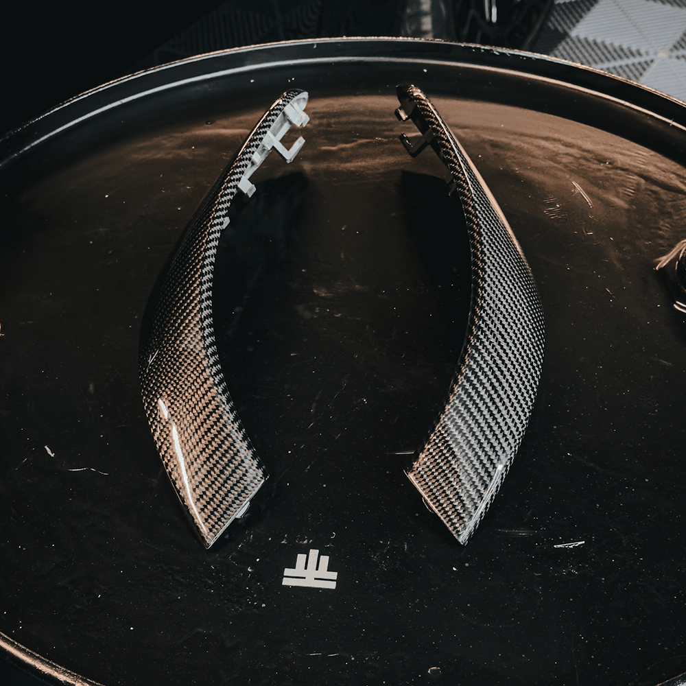 BMW M3/M4 OEM+ Carbon Fiber Replacement Door Trims (F80/F82/F83) - Twenty Two Tuning Interior Parts & Accessories