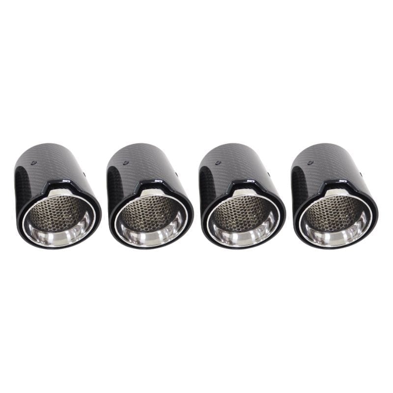 BMW M3/M4 OEM M Performance Style Carbon Fibre Exhaust Tips (G80/G81/G82/G83) - Twenty Two Tuning Exhaust Tips