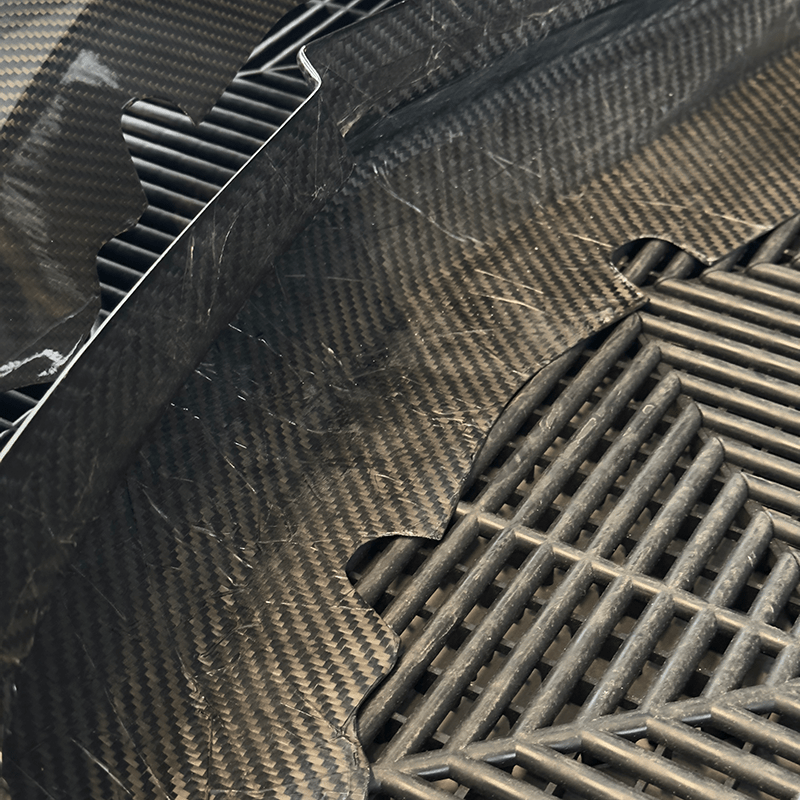 BMW M3/M4 OEM Style Carbon Fibre Rear Bumper Trims (G80/G81/G82/G83) - Twenty Two Tuning Rear Canards