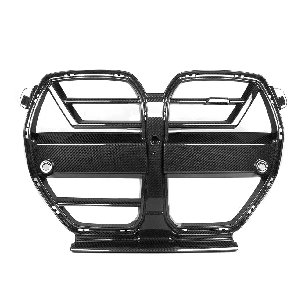 BMW M3/M4 SOOQOO SQ-A Carbon Fiber Front Grille (G80/G81/G82/G83) - SOOQOO Official Front Grille