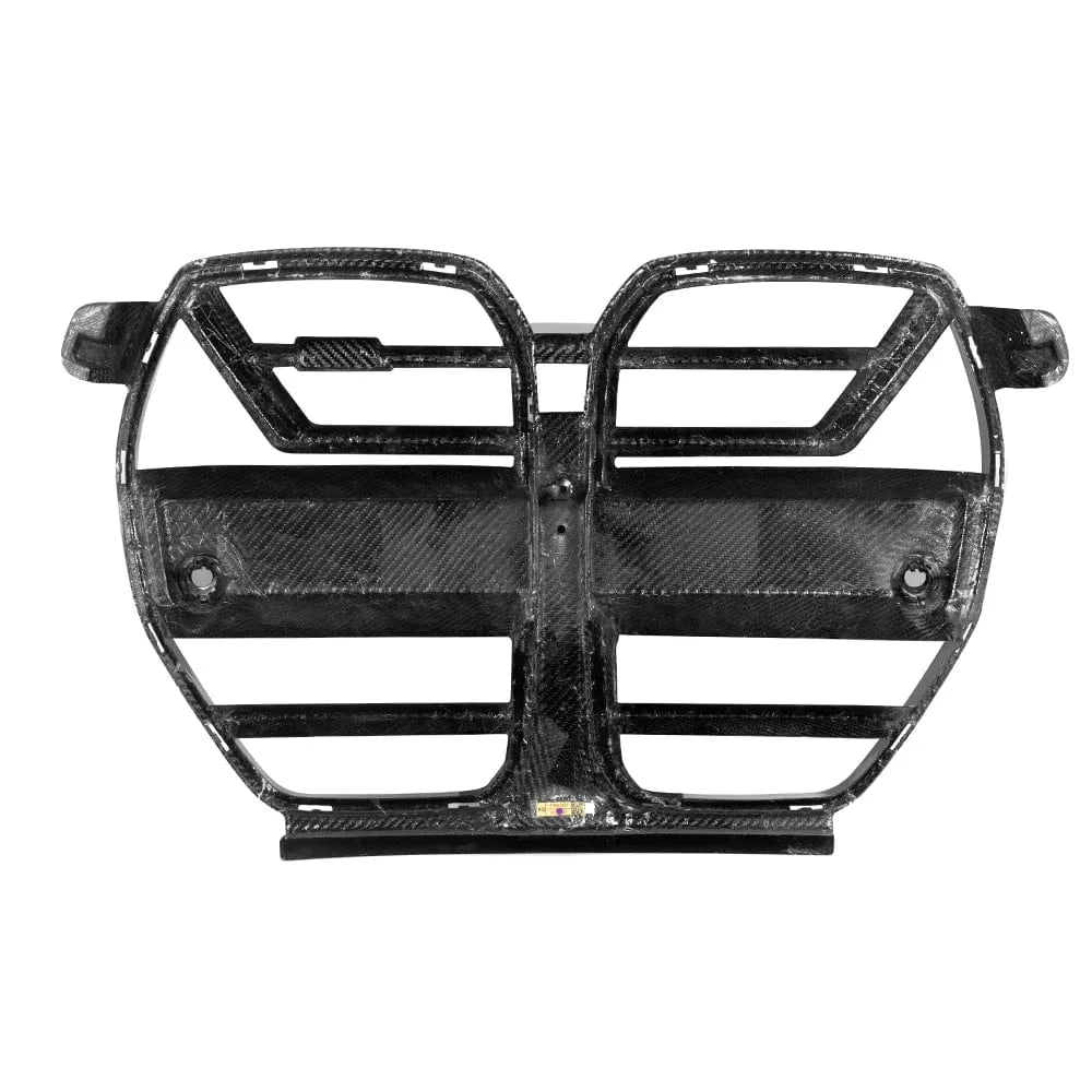 BMW M3/M4 SOOQOO SQ-A Carbon Fiber Front Grille (G80/G81/G82/G83) - SOOQOO Official Front Grille