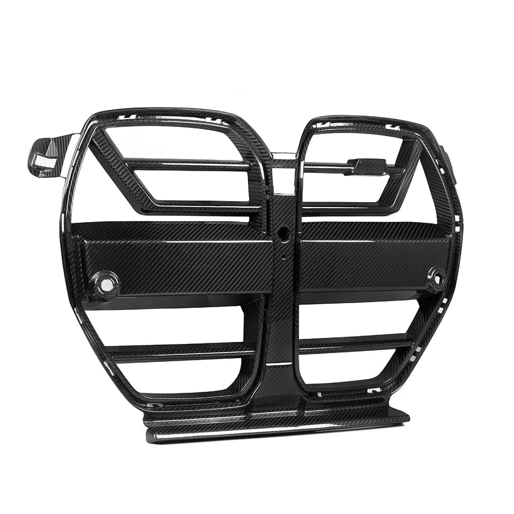 BMW M3/M4 SOOQOO SQ-A Carbon Fiber Front Grille (G80/G81/G82/G83) - SOOQOO Official Front Grille