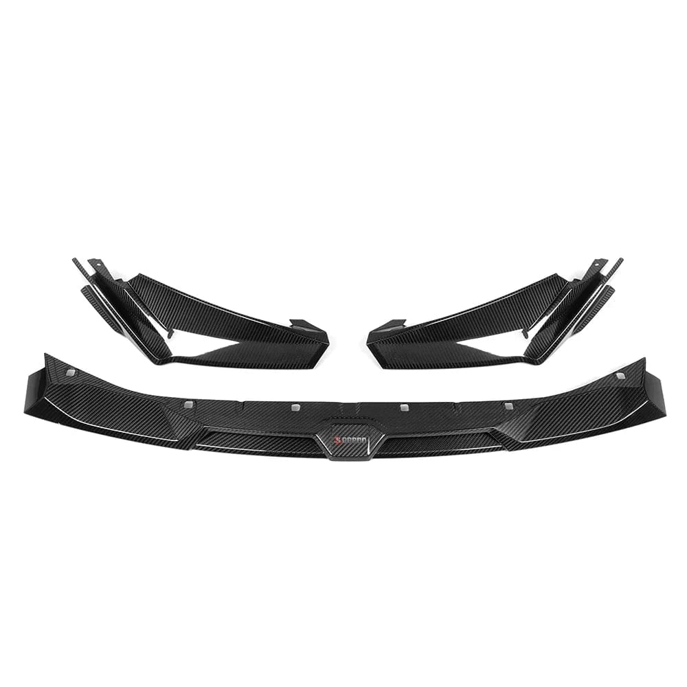 BMW M3/M4 SOOQOO SQ-A Carbon Fiber Front Lip Spoiler (G80/G81/G82/G83) - SOOQOO Official Front Lip